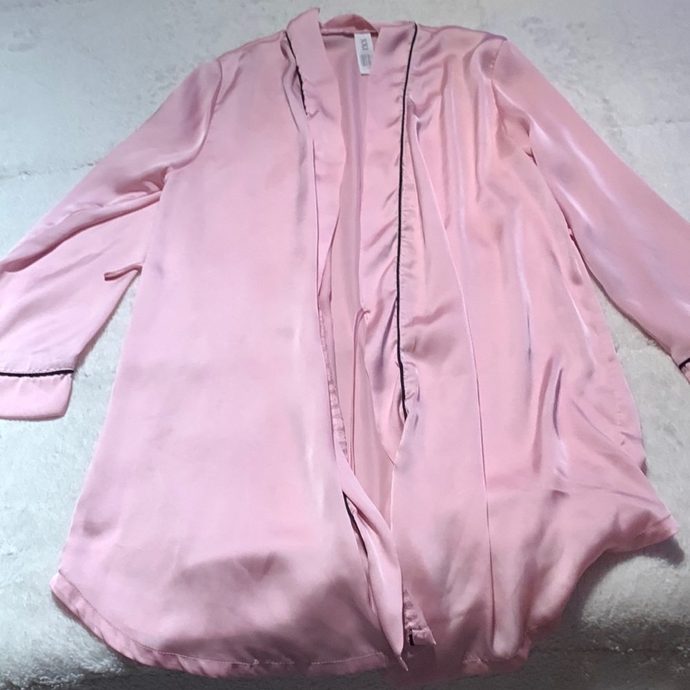 Silk robe